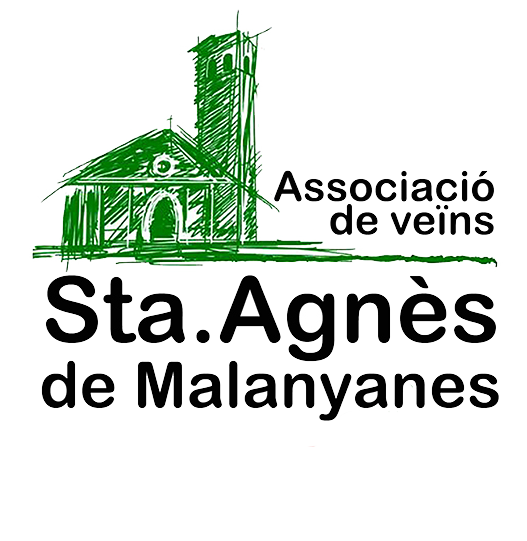 Logotip de l’Associació de Veïns de Santa Agnès de Malanyanes
